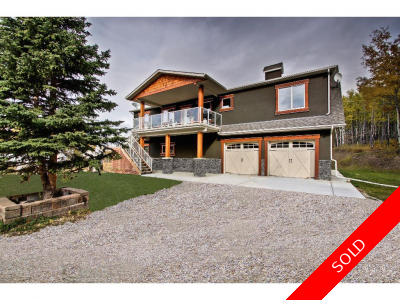 Rural Rockyview County Residential Detached Single Family for sale: 4 bedroom 2,533 sq.ft. (Listed 2015-12-30)